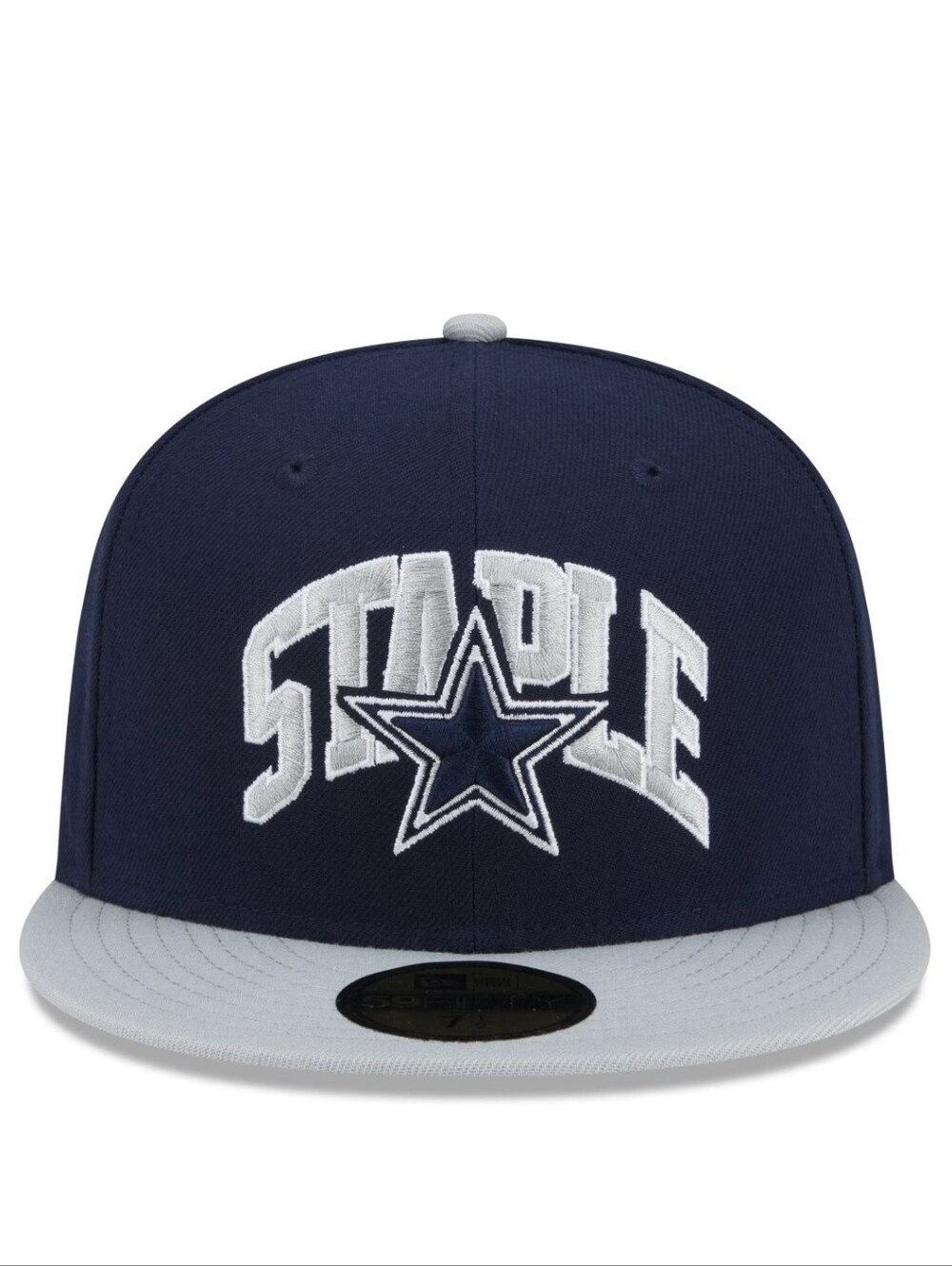 Dallas Cowboys x Staple Collection Fitted Hat New Era 59FIFTY Navy / Gray 7 3/8